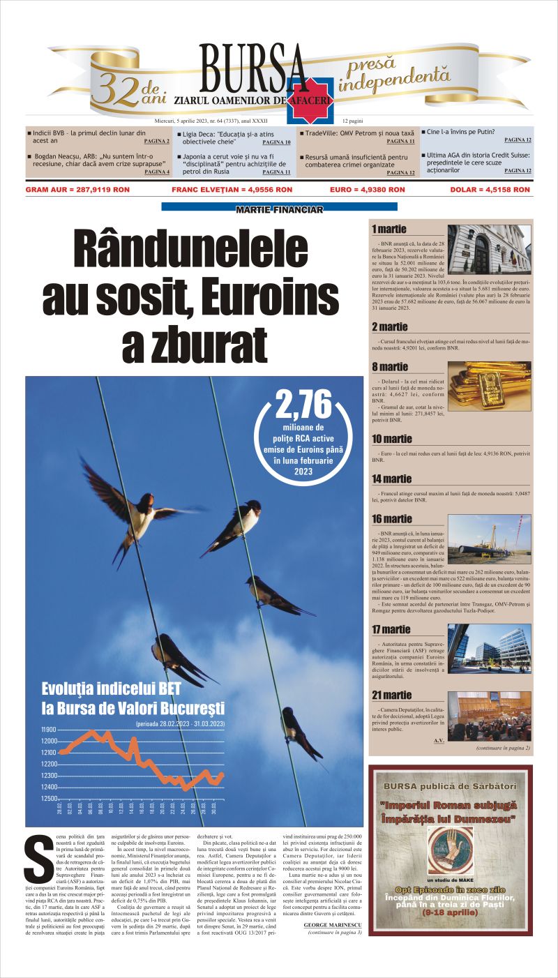 Ediţia din 01.05.2025