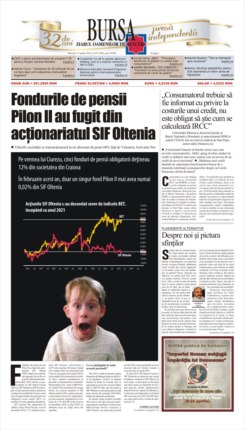 Ediţia din 01.05.2025