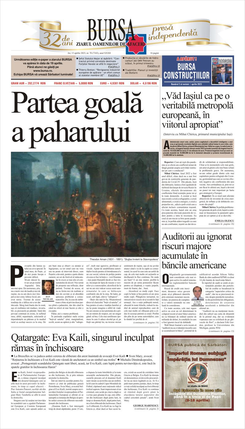 Ediţia din 01.05.2025