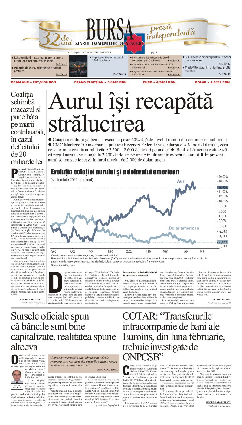Ediţia din 01.05.2025