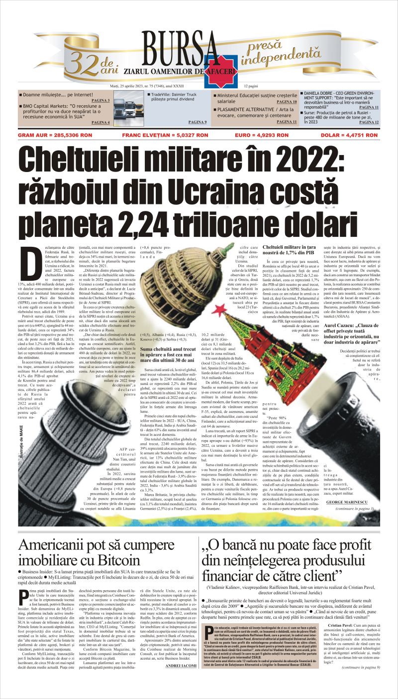 Ediţia din 01.05.2025