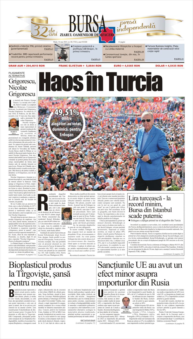 Ediţia din 01.05.2025