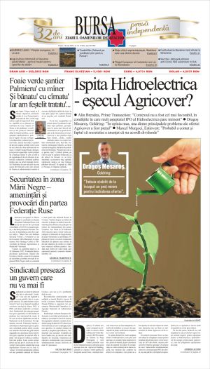 Prima pagină 19.05.2023