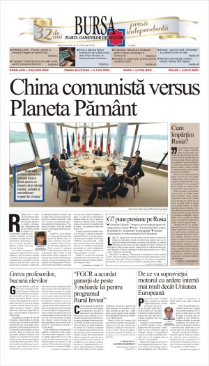 Prima pagină 23.05.2023