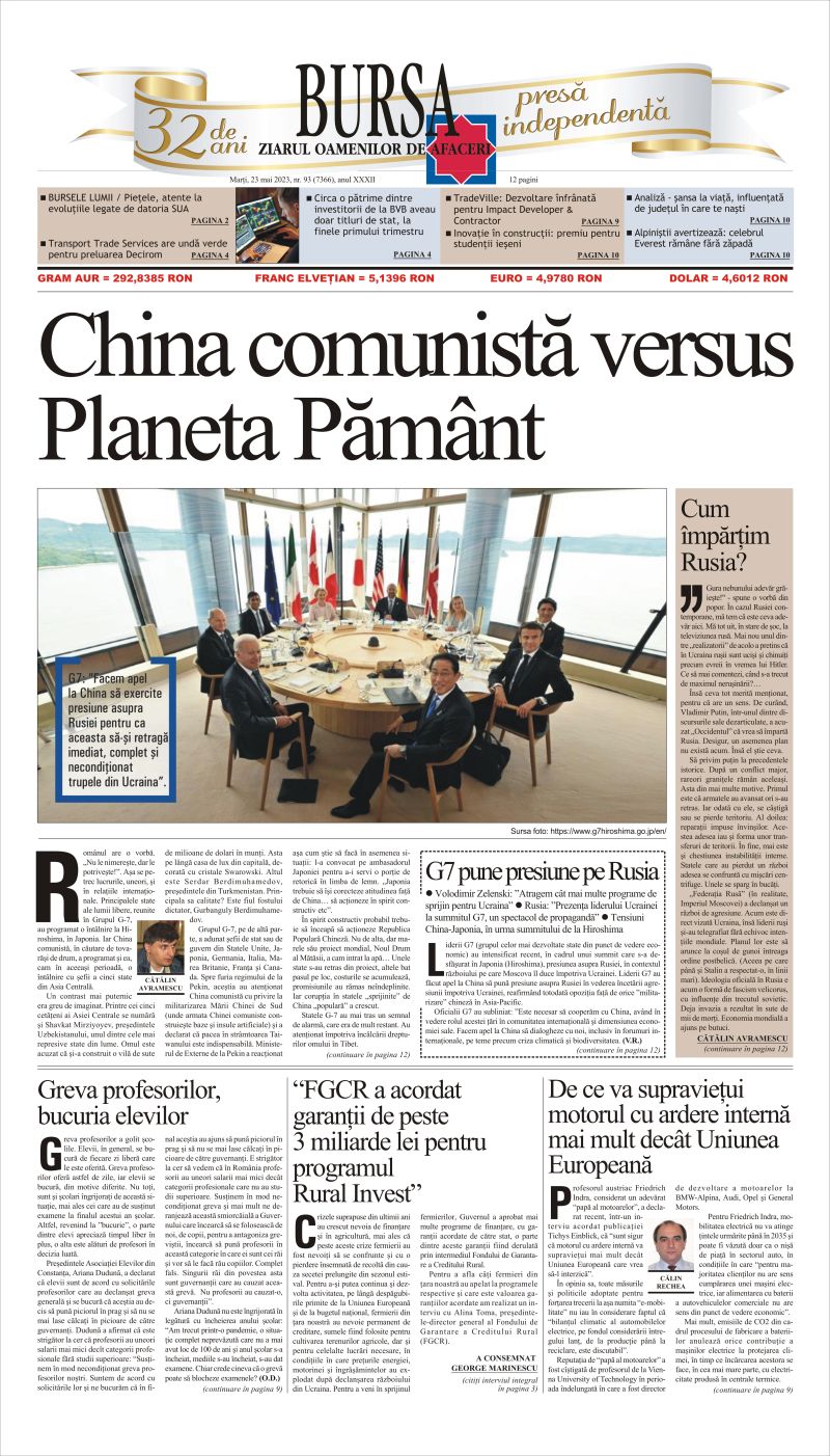 Ediţia din 23.07.2026