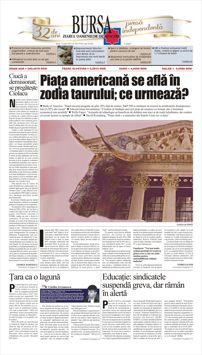 Ediţia din 01.05.2025