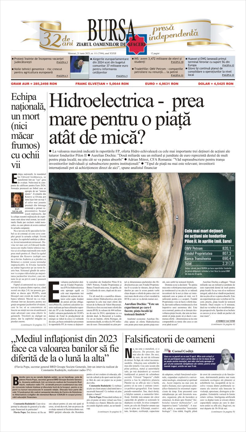 Ediţia din 23.07.2026