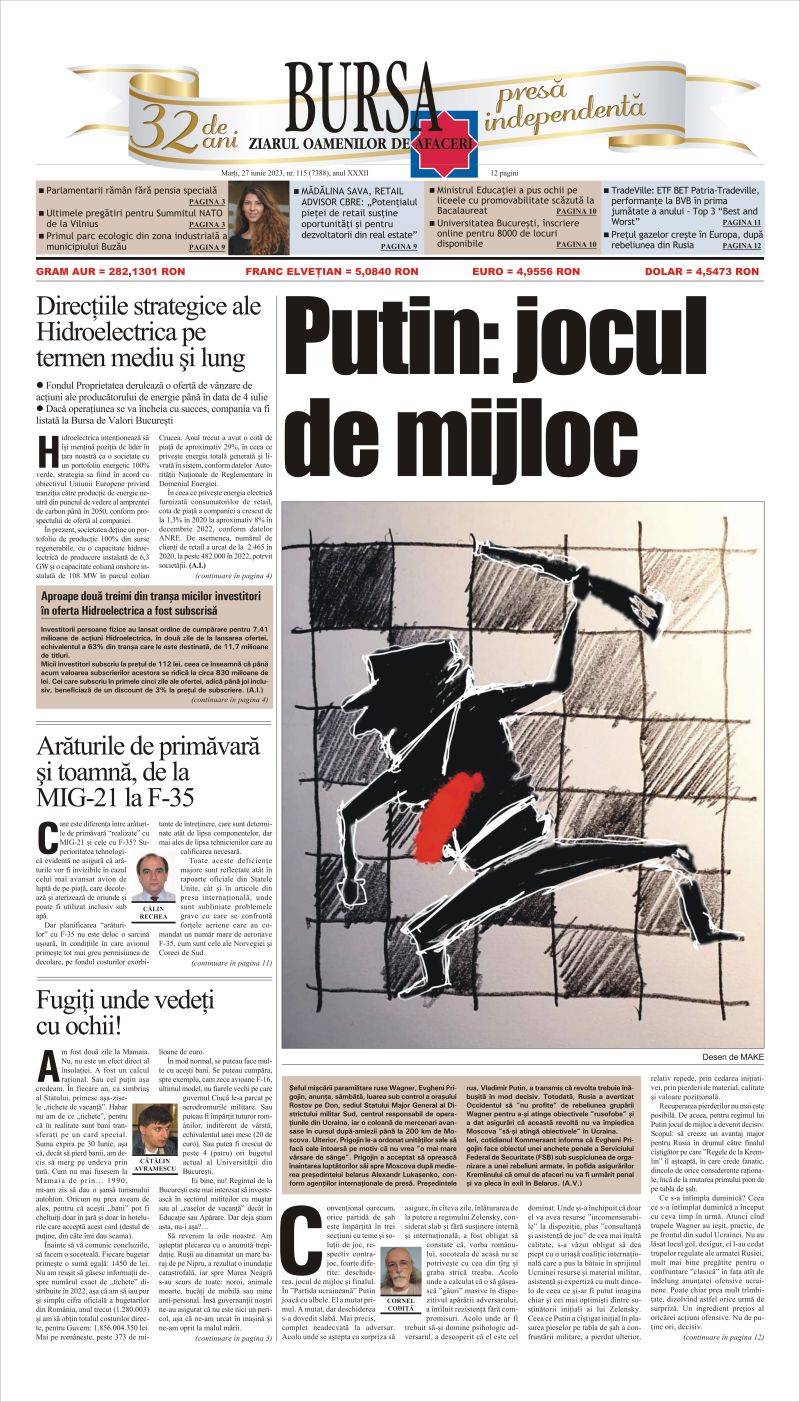 Ediţia din 24.07.2026