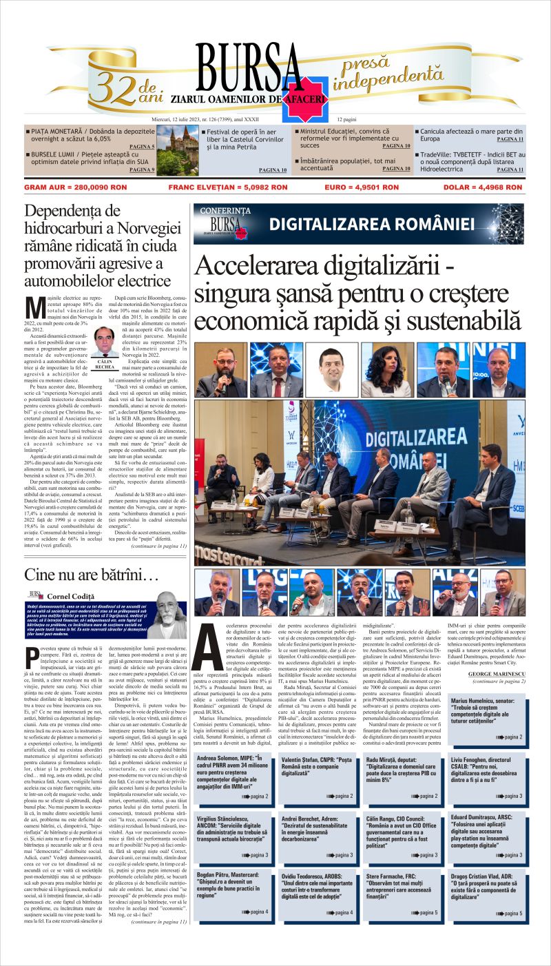 Ediţia din 21.07.2026