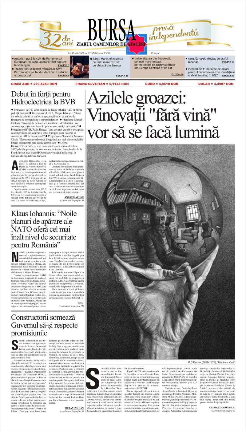 Ediţia din 30.04.2025
