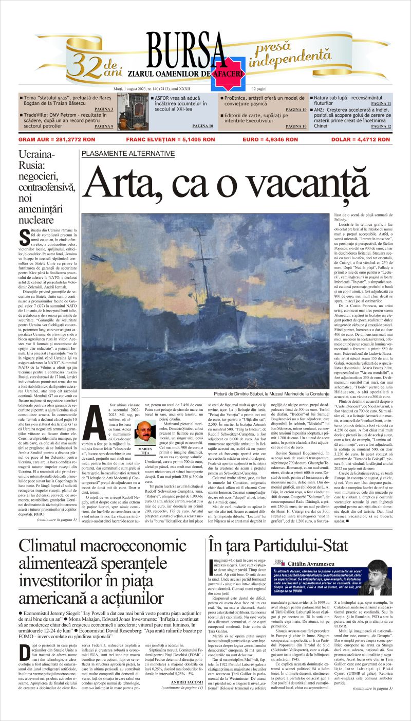 Ediţia din 27.07.2026