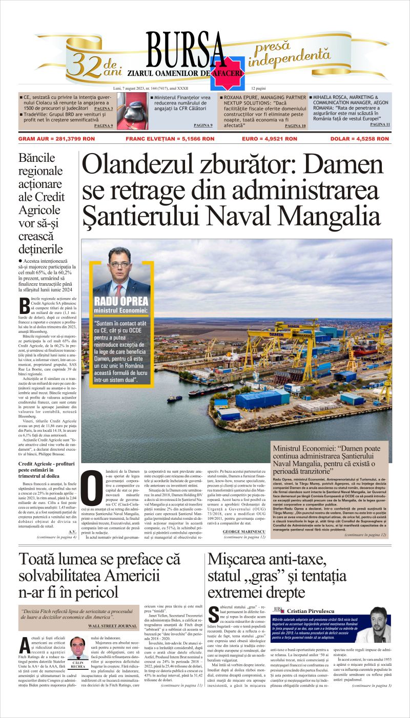 Ediţia din 01.05.2025