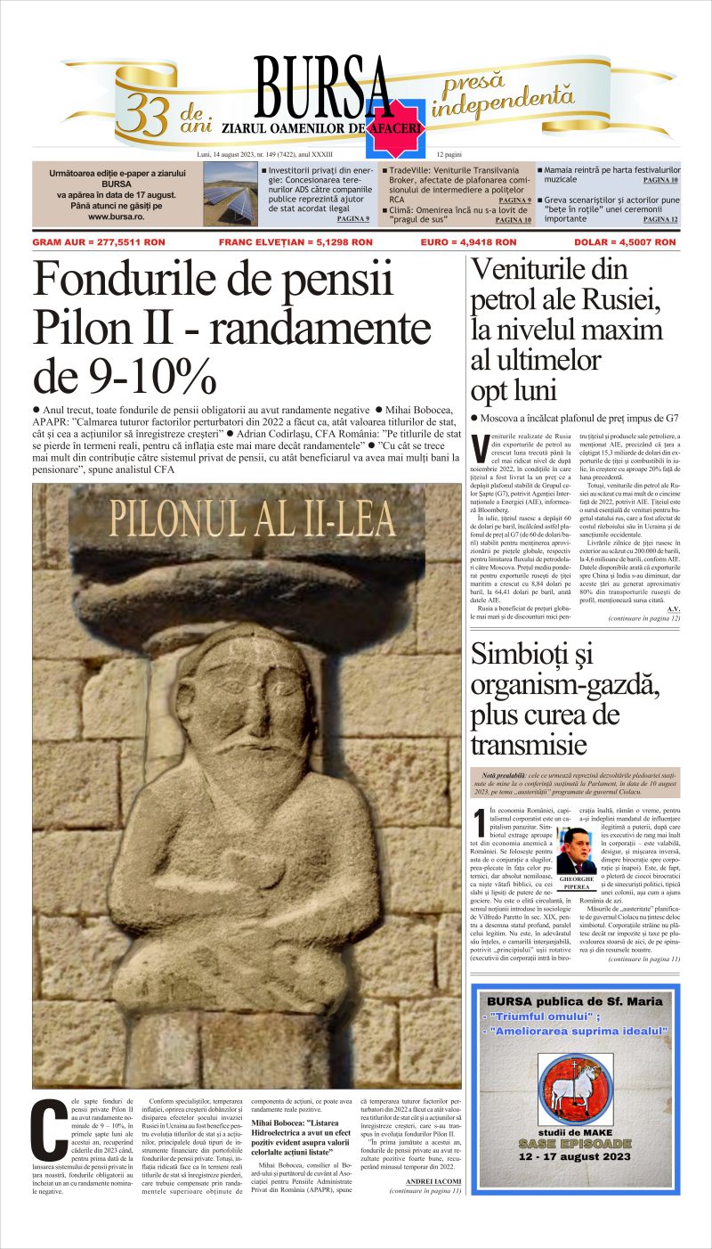 Ediţia din 14.07.2026
