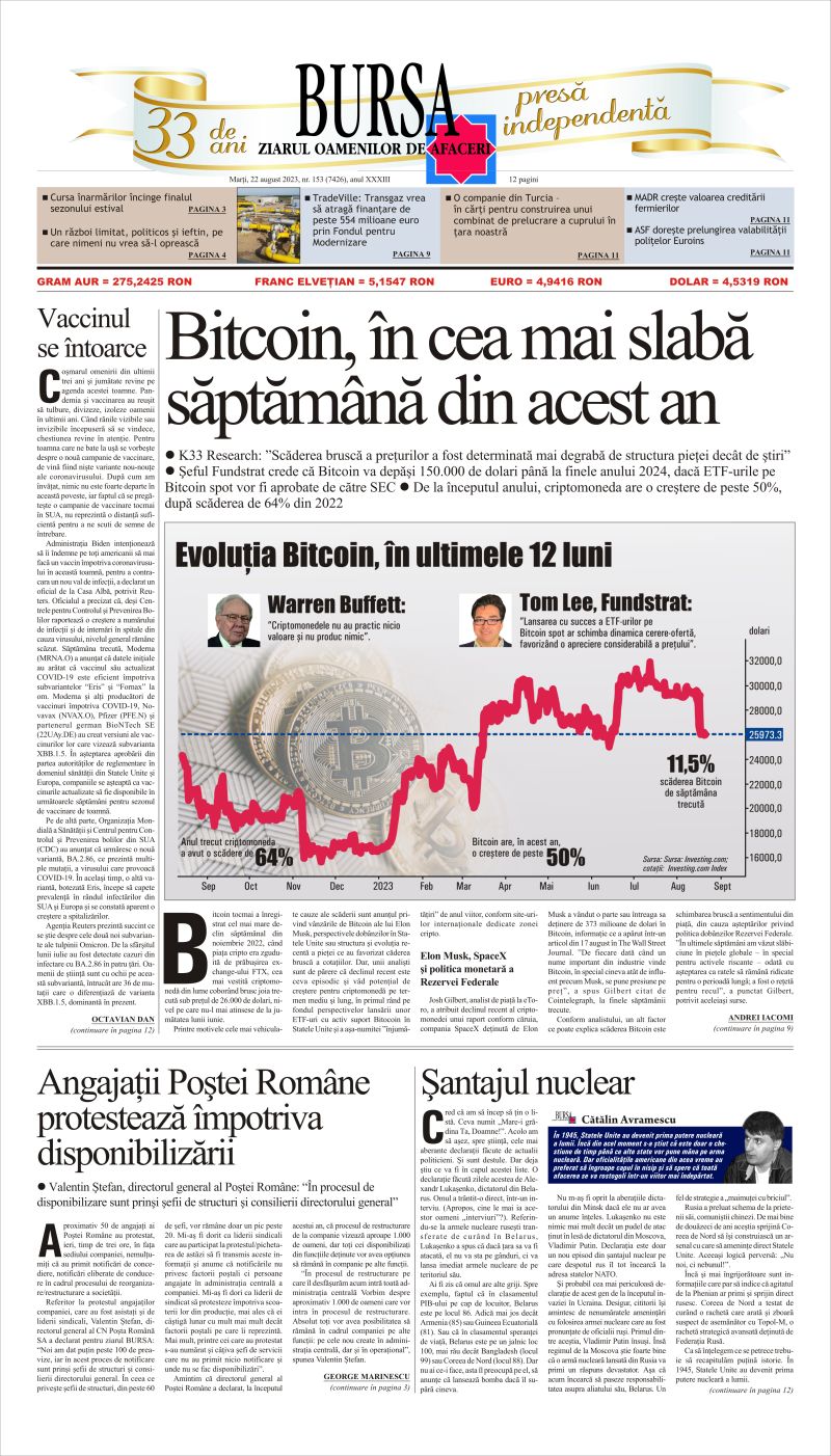 Ediţia din 23.07.2026