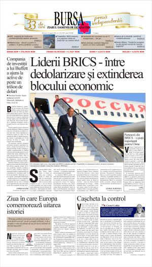 Prima pagină 23.08.2023