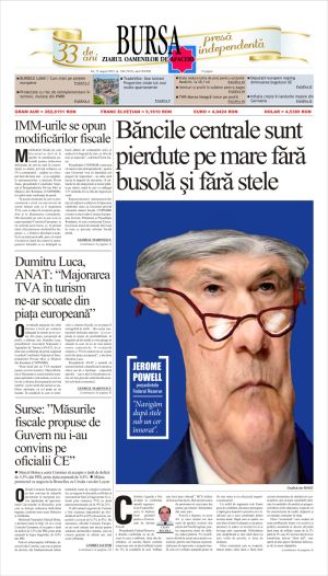 Prima pagină 31.08.2023