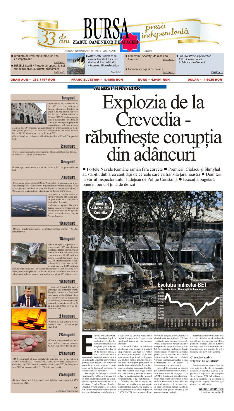 Ediţia din 23.07.2026