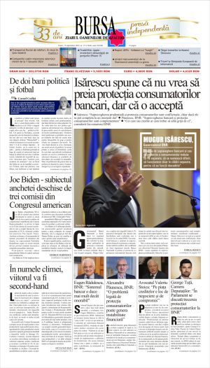 Prima pagină 15.09.2023