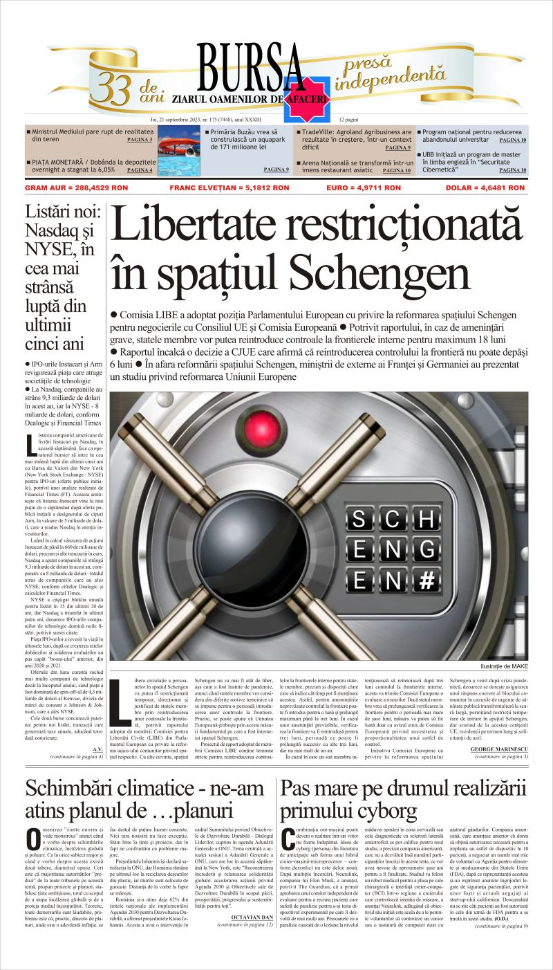 Ediţia din 23.07.2026