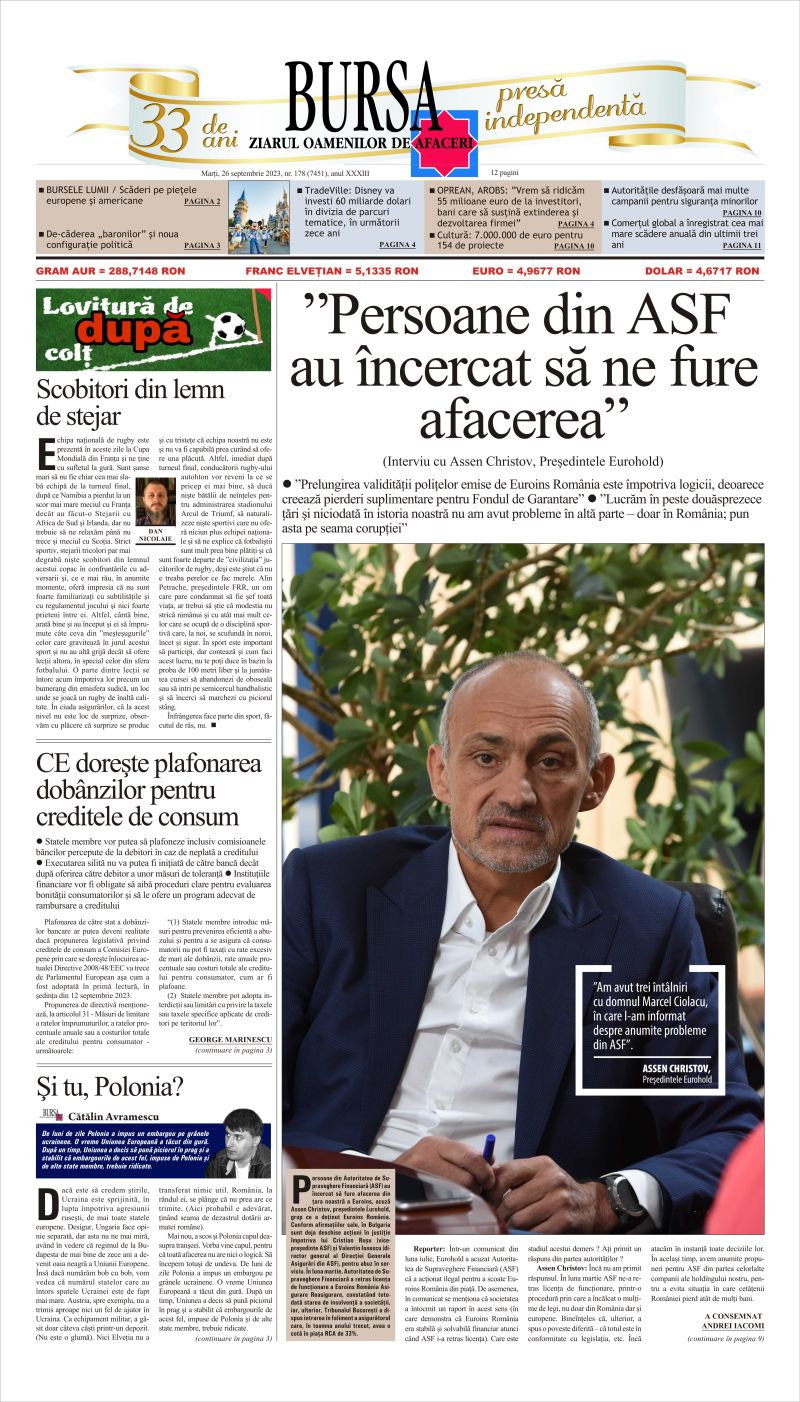 Ediţia din 23.07.2026