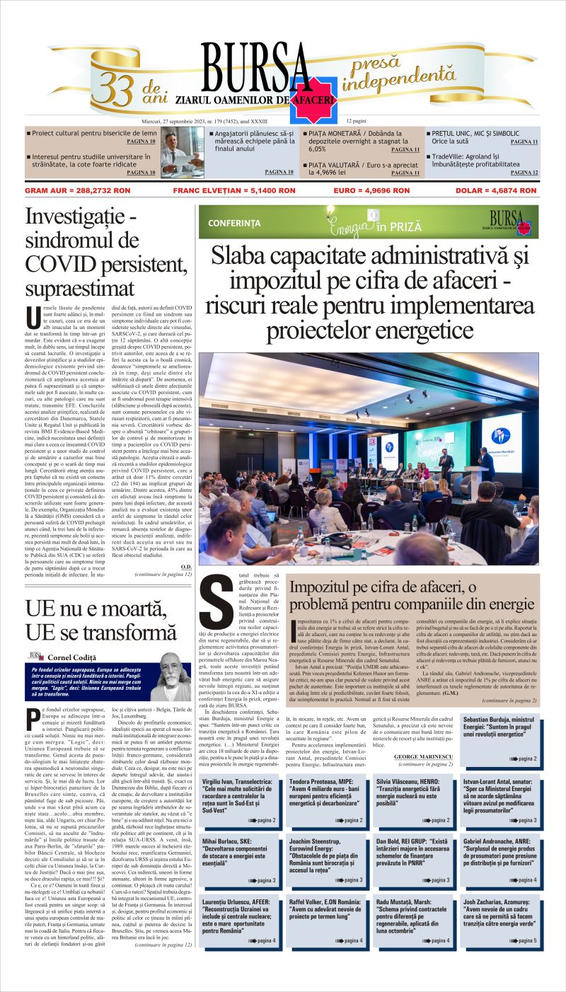 Ediţia din 23.07.2026