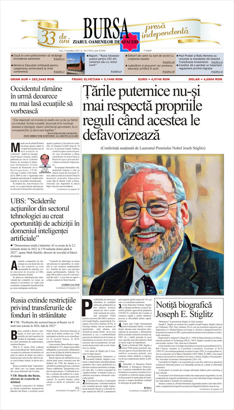 Ediţia din 01.05.2025