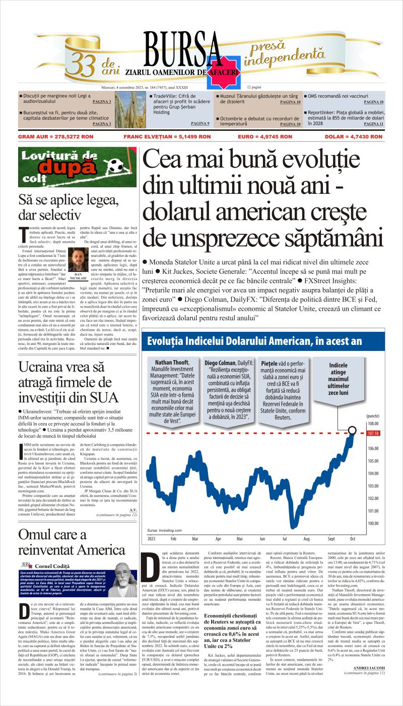 Ediţia din 01.05.2025