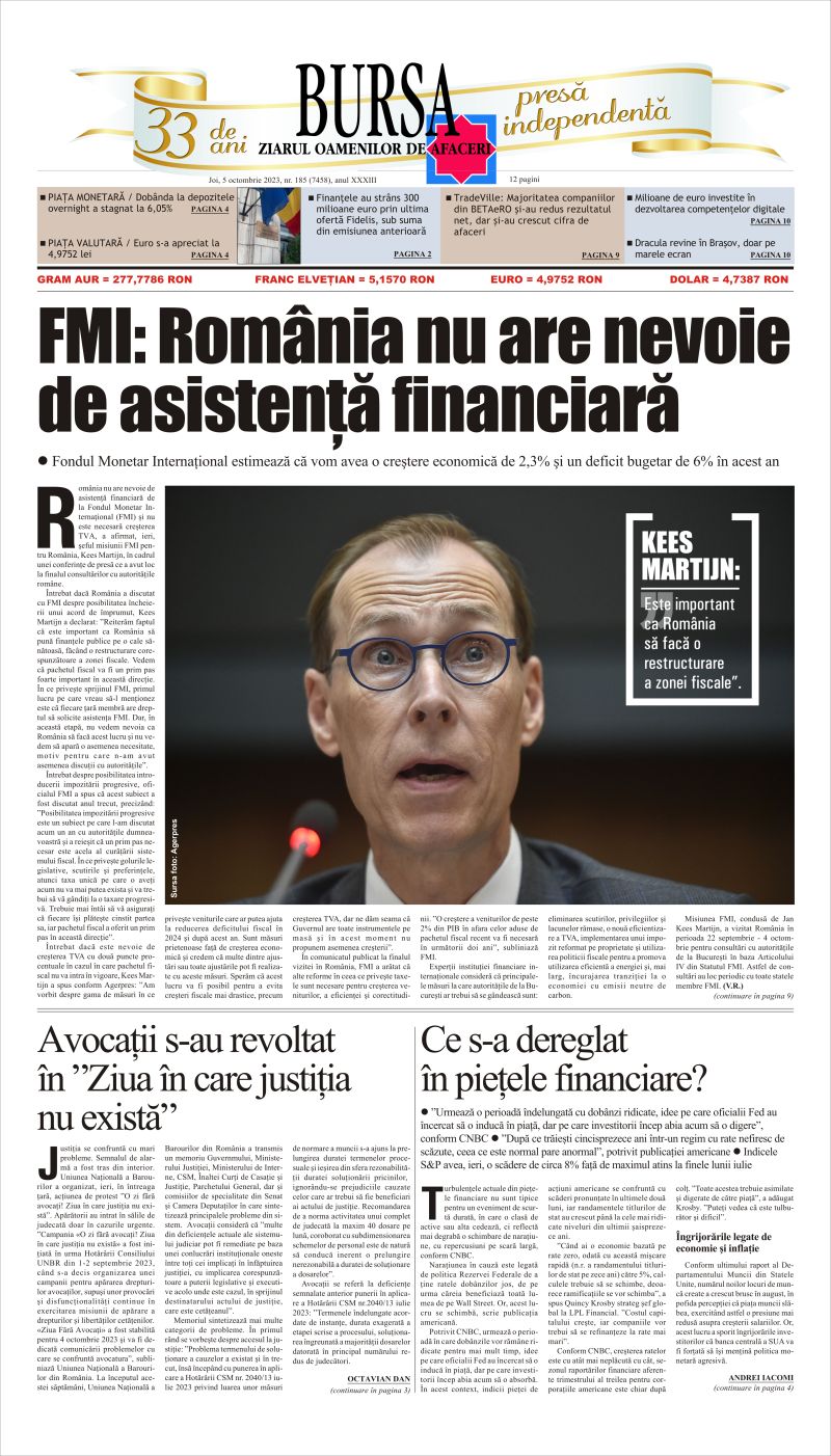 Ediţia din 01.05.2025