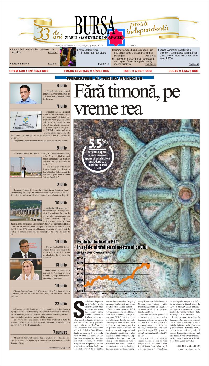 Ediţia din 23.07.2026
