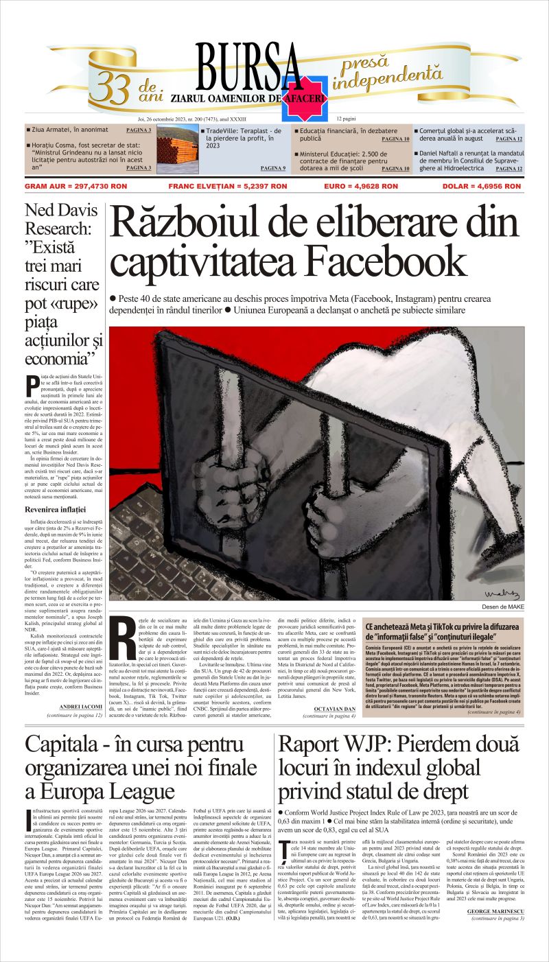 Ediţia din 23.07.2026