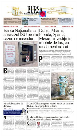 Prima pagină 27.10.2023