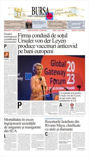 Prima pagină 30.10.2023