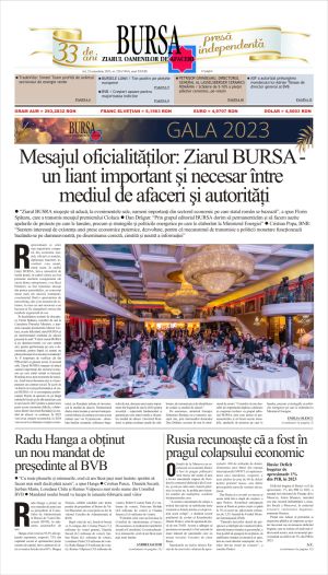 Prima pagină 23.11.2023