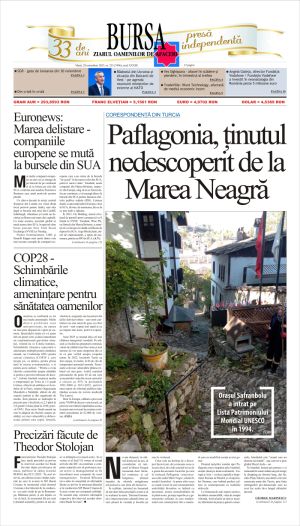 Prima pagină 28.11.2023
