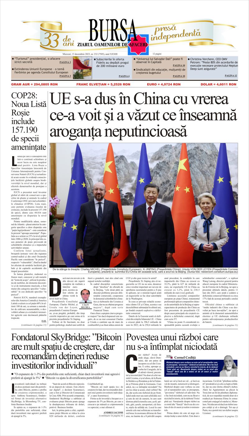 Ediţia din 30.04.2025