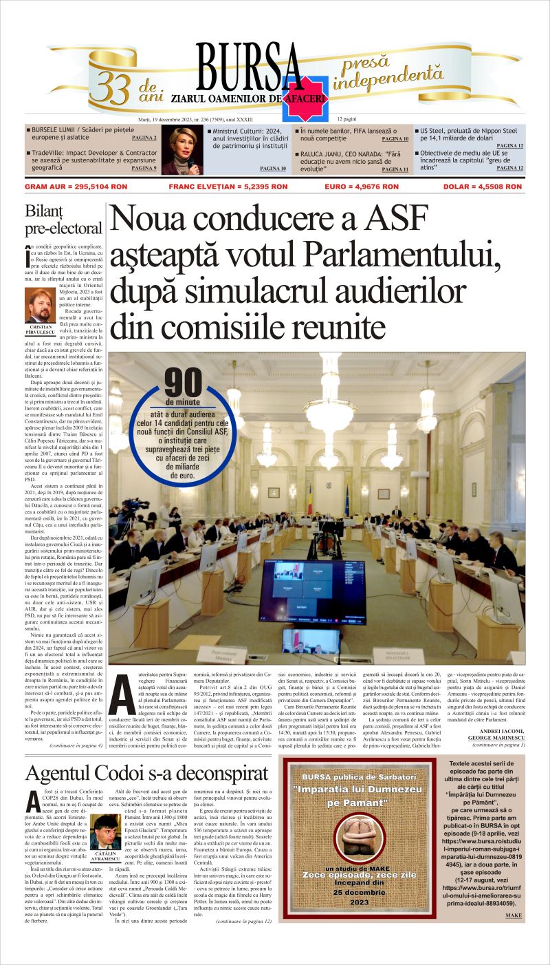 Ediţia din 30.04.2025