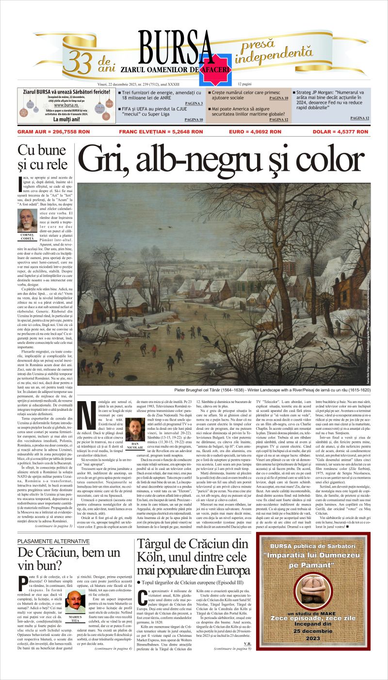 Ediţia din 30.04.2025