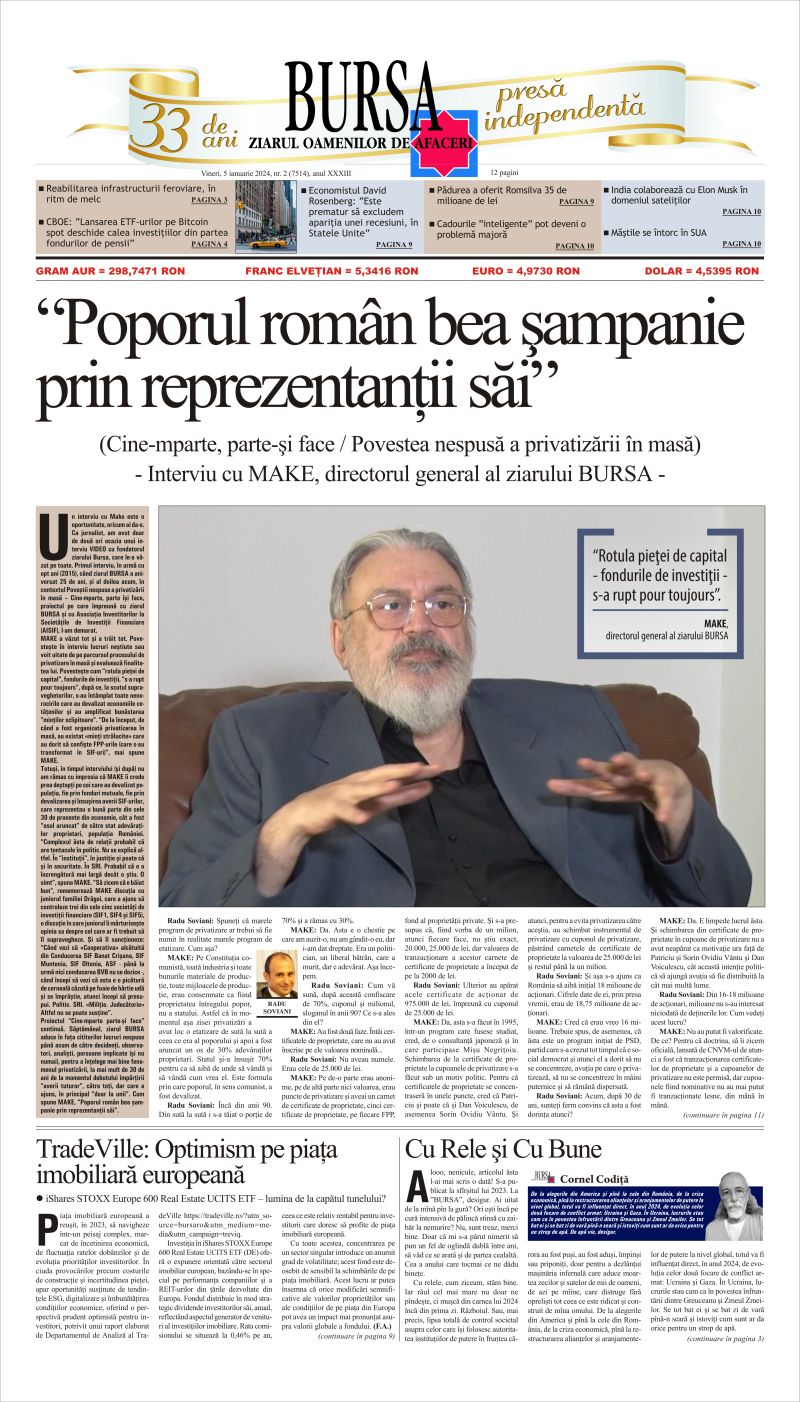 Ediţia din 30.04.2025