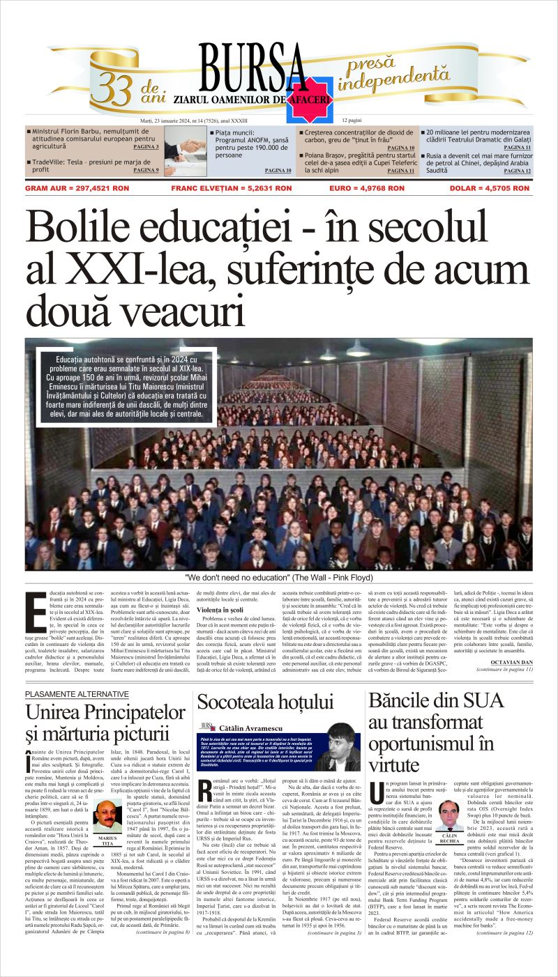 Ediţia din 23.07.2026