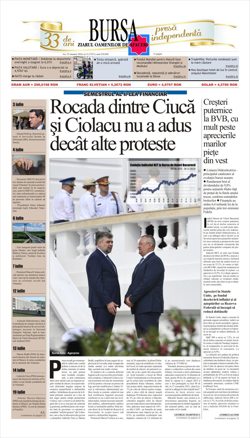 Ediţia din 27.07.2026