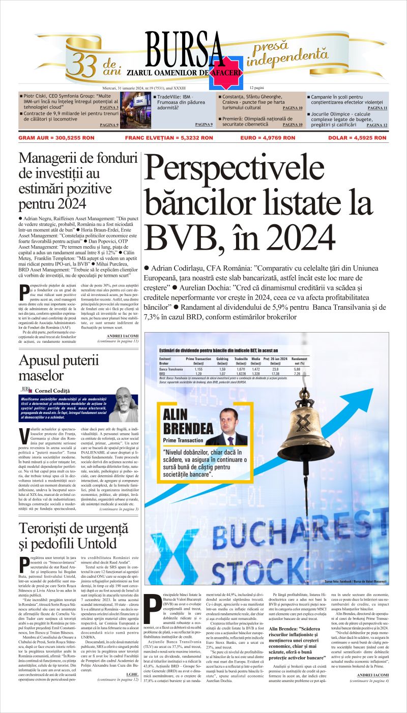 Ediţia din 30.07.2026