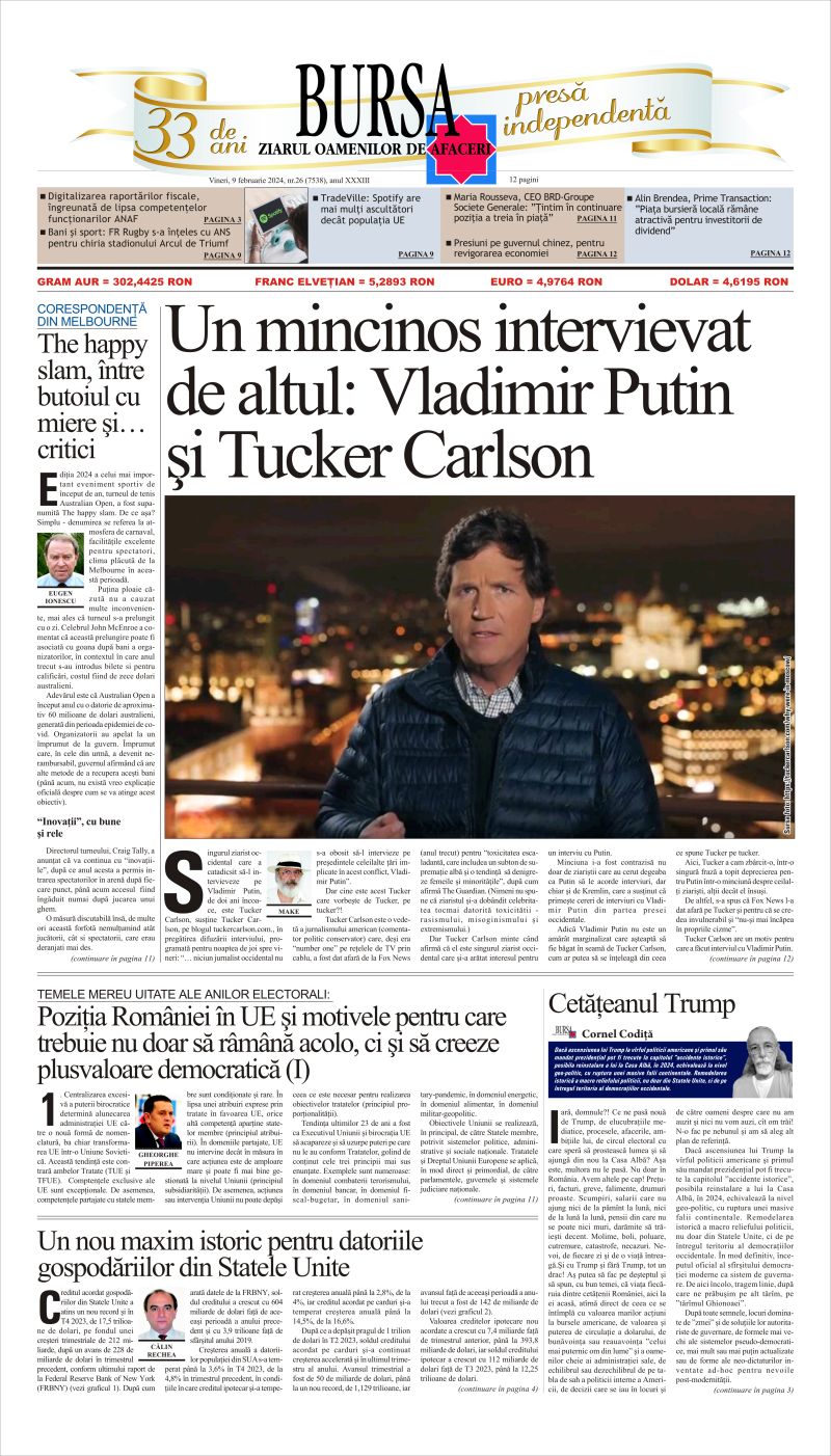 Ediţia din 28.07.2026