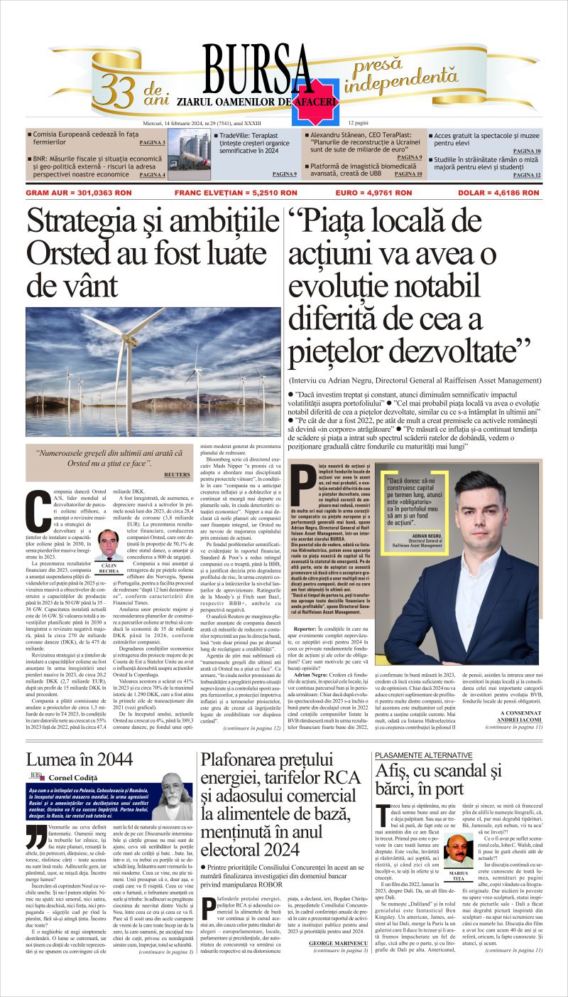 Ediţia din 01.05.2025