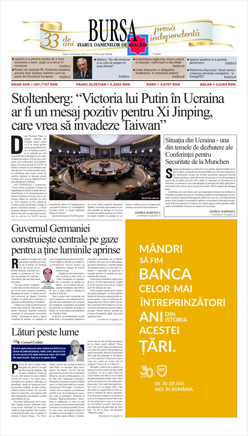 Ediţia din 27.07.2026