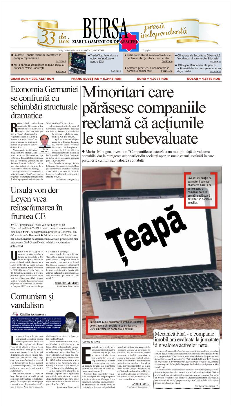 Ediţia din 01.05.2025