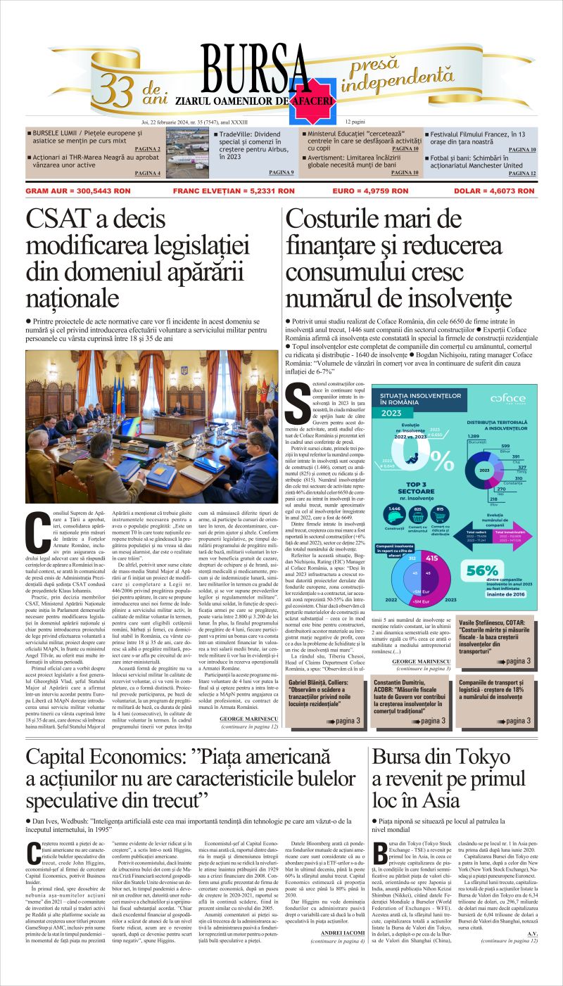 Ediţia din 01.05.2025