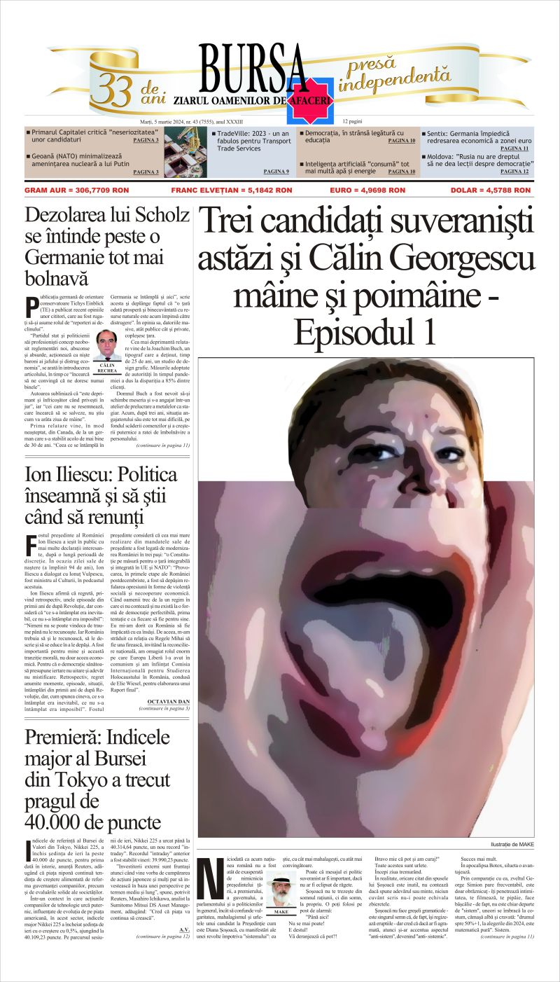 Ediţia din 01.05.2025