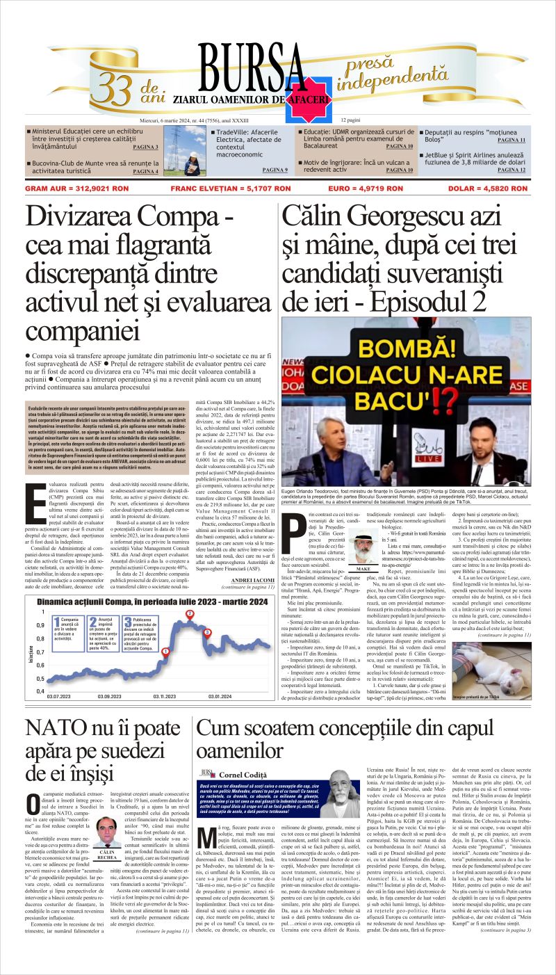 Ediţia din 01.05.2025