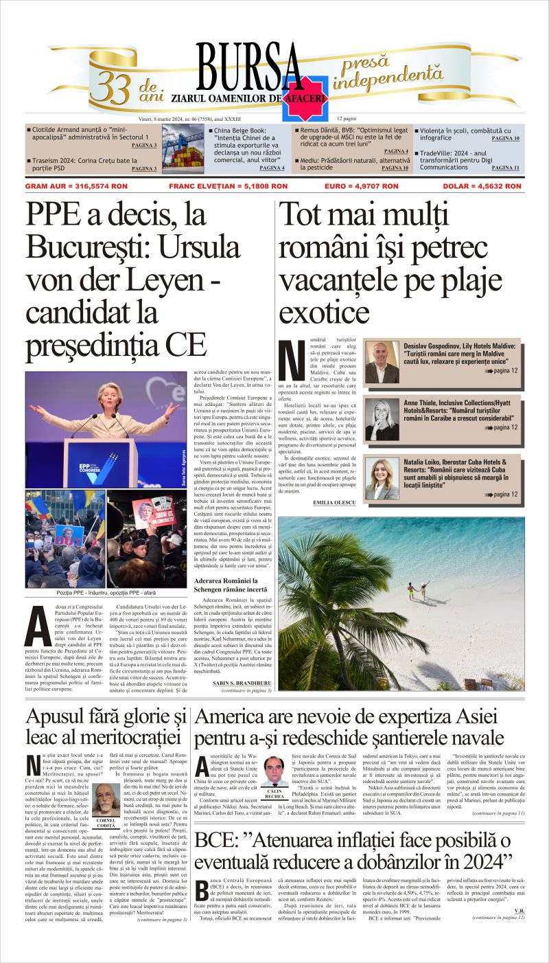 Ediţia din 01.05.2025