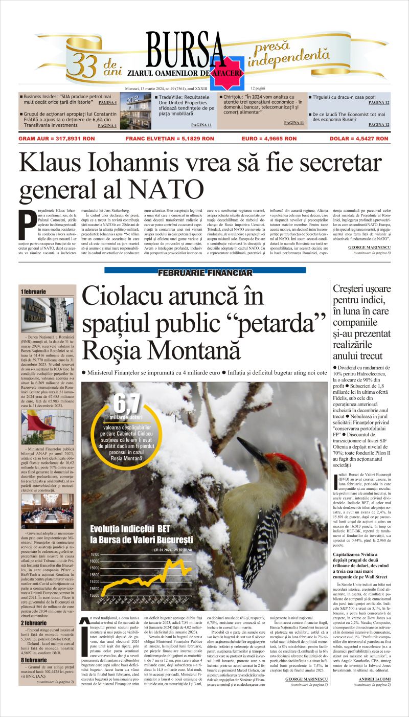Ediţia din 01.05.2025